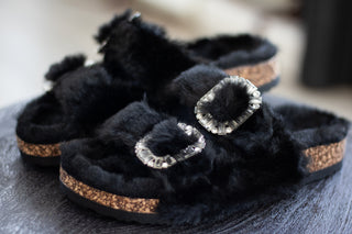 Fur Coco Sandals