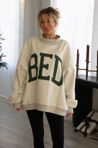 Gym & Bed Reversible Mockneck Sweatshirt