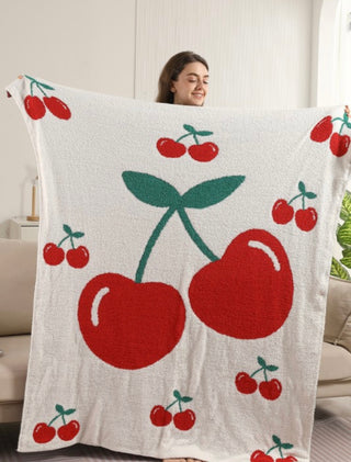 Cherry Luxury Dream Blanket
