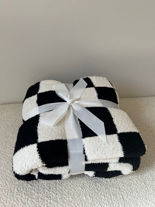 Checkered Throw Blanket