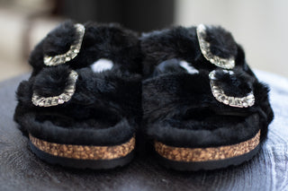 Fur Coco Sandals