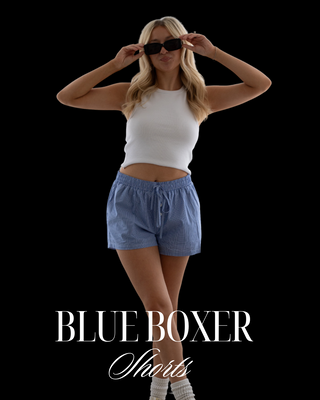 Blue Boxer Short