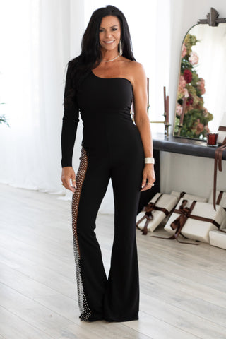 Glitter All Night Jumpsuit