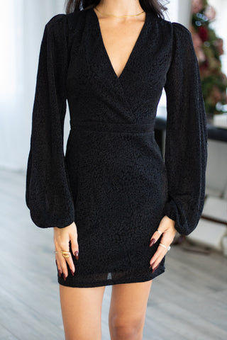 Holiday Leopard Dress