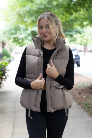 Long Puffer Vest