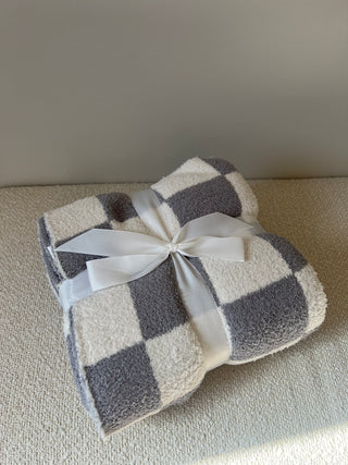 Checkered Throw Blanket