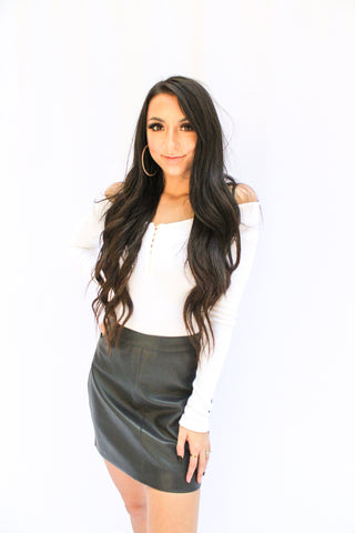 Harley Leather Skirt