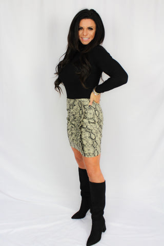 Python Mini Skirt