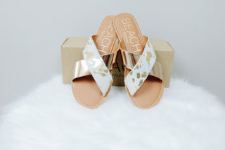 Gold Spotted Sandal