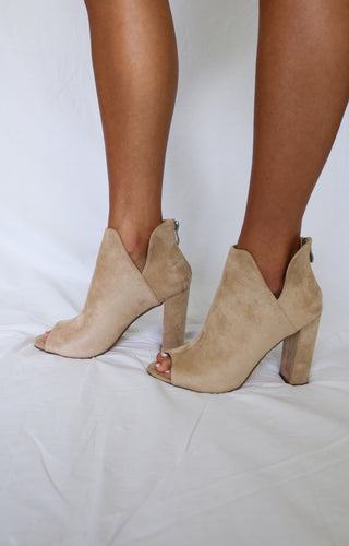 Jersey Heeled Booties