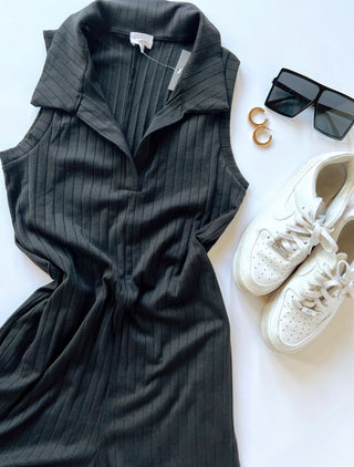 Collared Romper