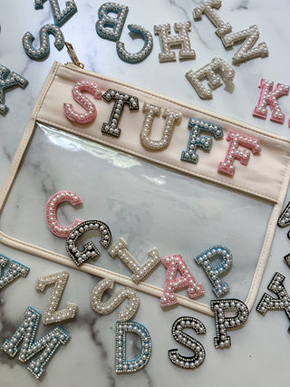 Pearl Beaded Letters