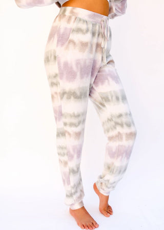 Lavender Tie Dye Set